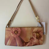 Ferragamo Pink Floral Handbag