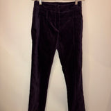 Fendi Purple Velvet Trousers