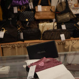 Prada Pink Mesh Bag with Box and Card