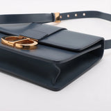 Christian Dior Montaigne 23 Leather Shoulder bag Blue