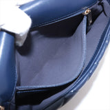 Chanel Matelasse Leather Chain Shoulder Bag Chainaround Navy Blue Gold Metal Fittings GXLA2LP7
