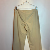 Chanel Loose Fit Casual Khaki Trousers Size 44