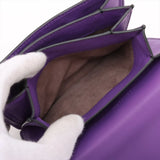 Bottega Veneta Intrecciato Leather Chain Shoulder Bag Purple Mirror Included