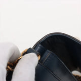 Gucci Queen Margaret Broadway Leather 2 Way Shoulder Bag Navy Blue 453778