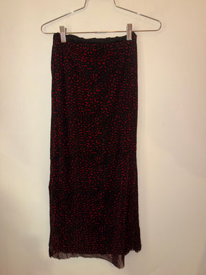 Vivienne Tam red print skirt