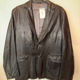 Bottega Black Leather Jacket