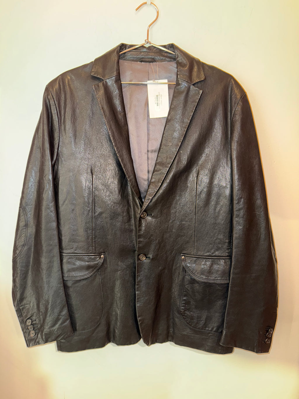 Bottega Black Leather Jacket