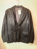 Bottega Black Leather Jacket