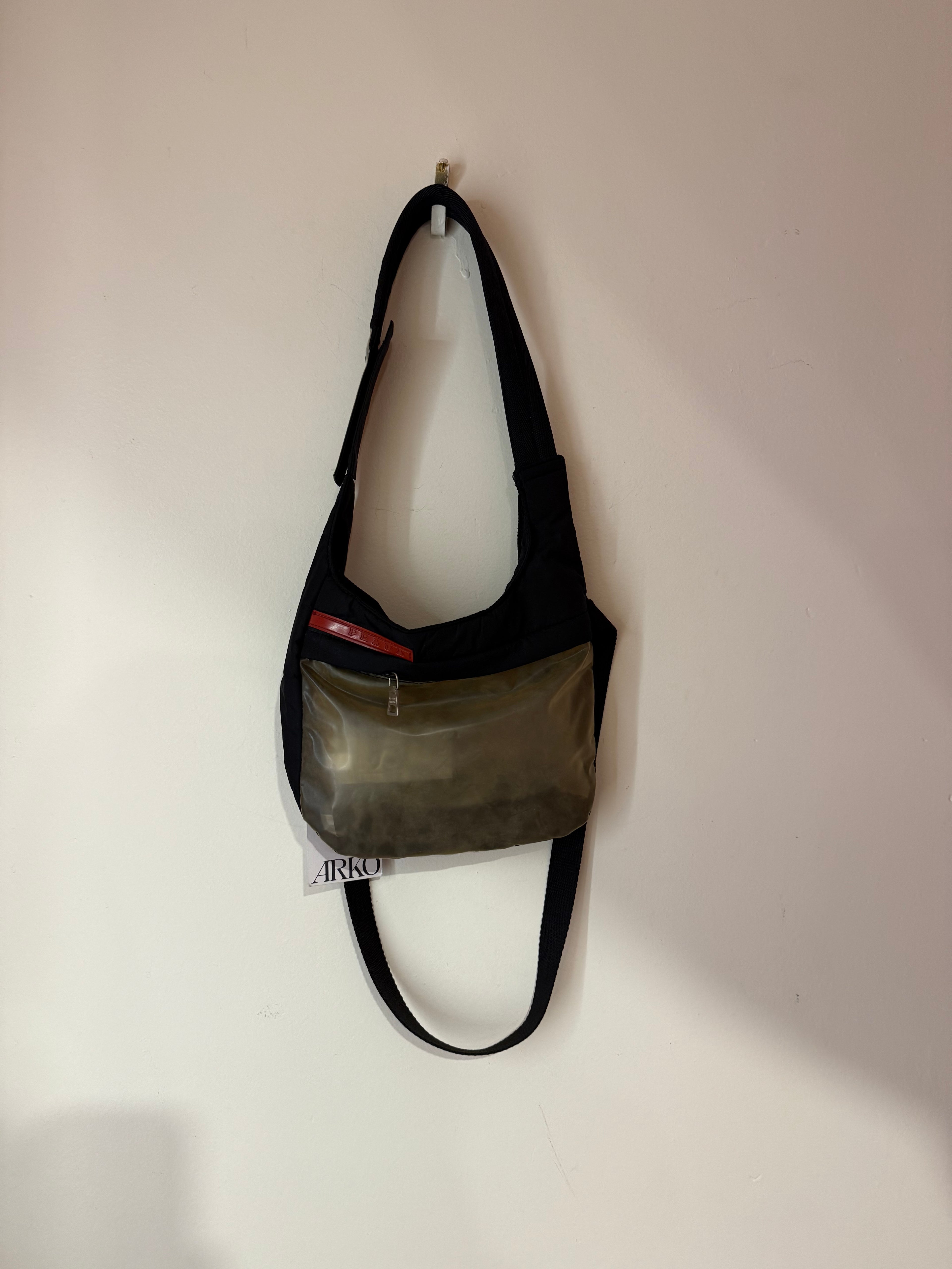 Prada Latex Sport Sling Bag
