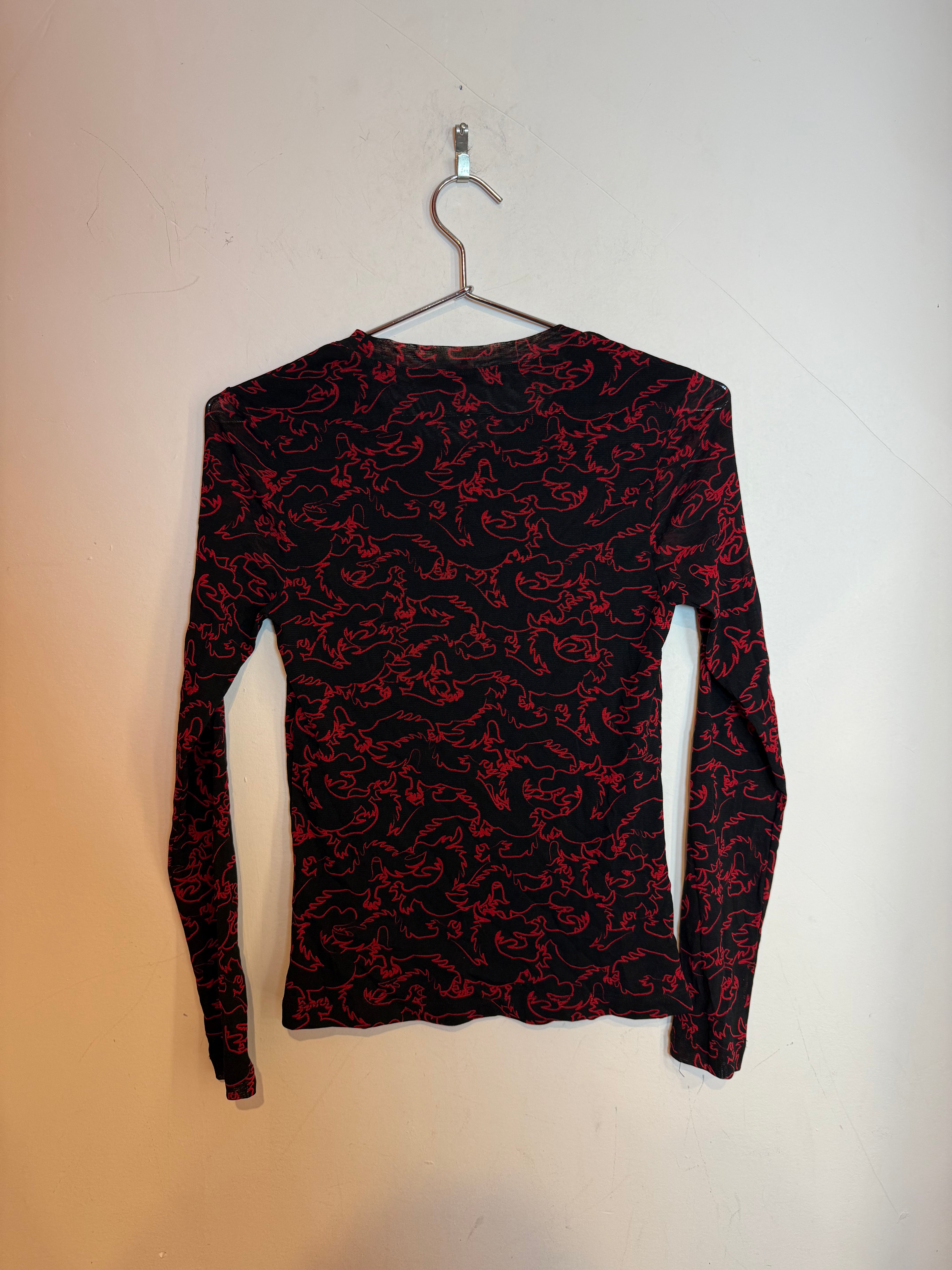 Vivienne Tam Mesh Top