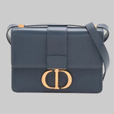 Christian Dior Montaigne 23 Leather Shoulder bag Blue