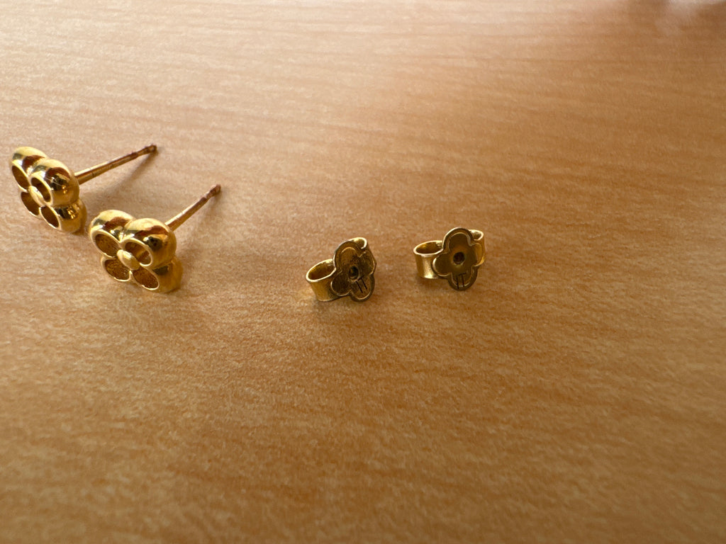 Japan Exclusive: Louis Vuitton M68131 Gold Earring Set  Accessory