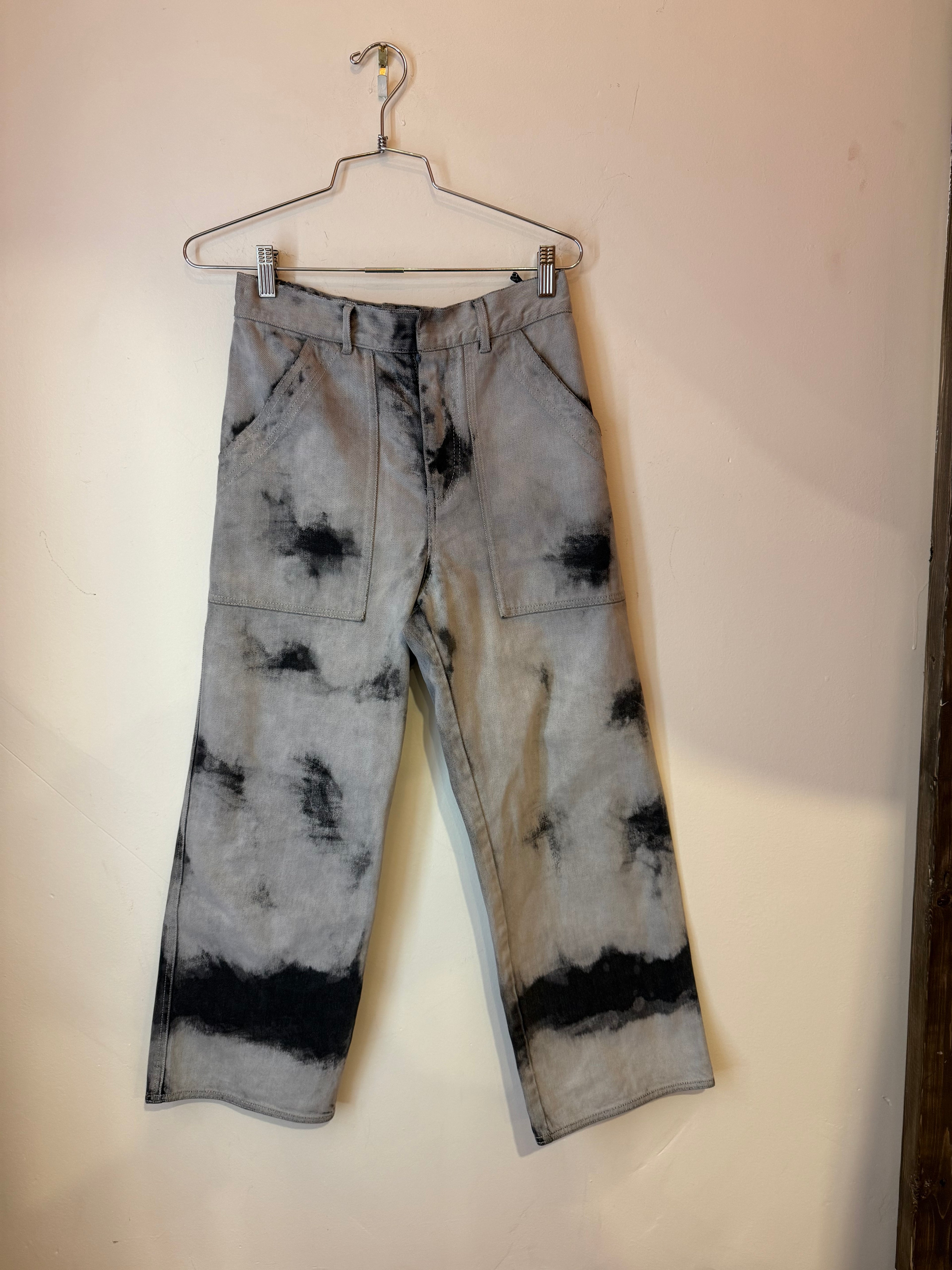 Christian Dior Black and Grey Jeans