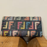 Fendi Rainbow Monogram Wallet