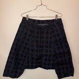 Comme Des Garçons blue printed shorts