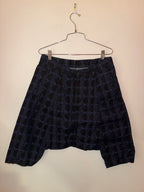 Comme Des Garçons blue printed shorts