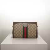 Gucci Ophidia Shoulder Canvas Bag Chain Crossbody *Damaged*