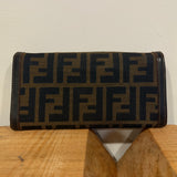 Fendi Monogram Brown Wallet