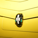 Bvlgari Serpenti Leather Handbag