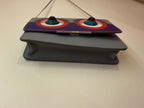 Fendi Blue Monster Wallet W/ Chain
