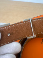 Japan Exclusive: Hermes Constance H Belt Size 90 L Stamp