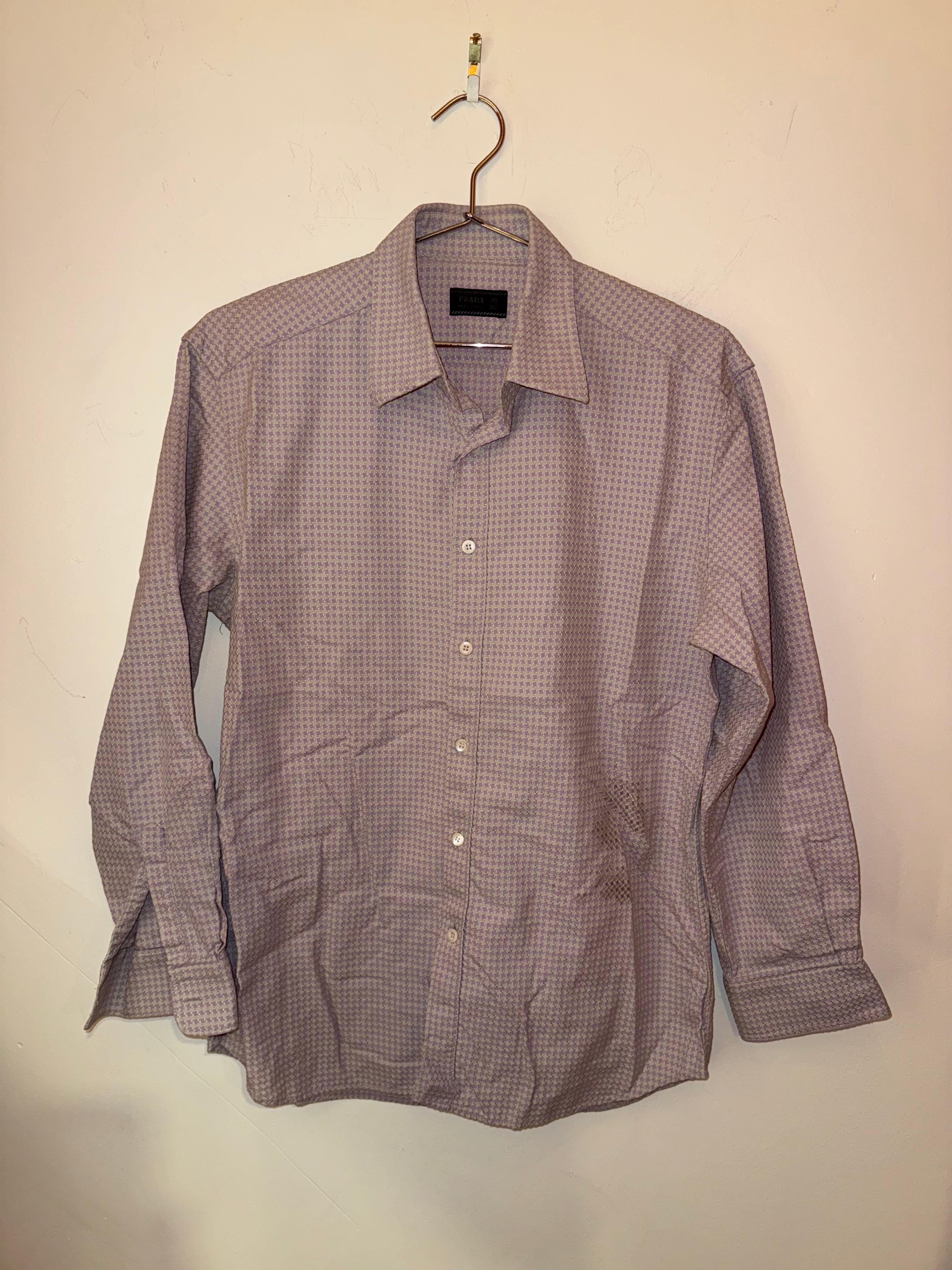 Prada Purple Button Down