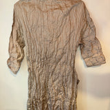 Miu Miu Crinkled Beige Jacket