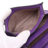 Bottega Veneta Intrecciato Leather Chain Shoulder Bag Purple Mirror Included