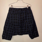 Comme Des Garçons blue printed shorts