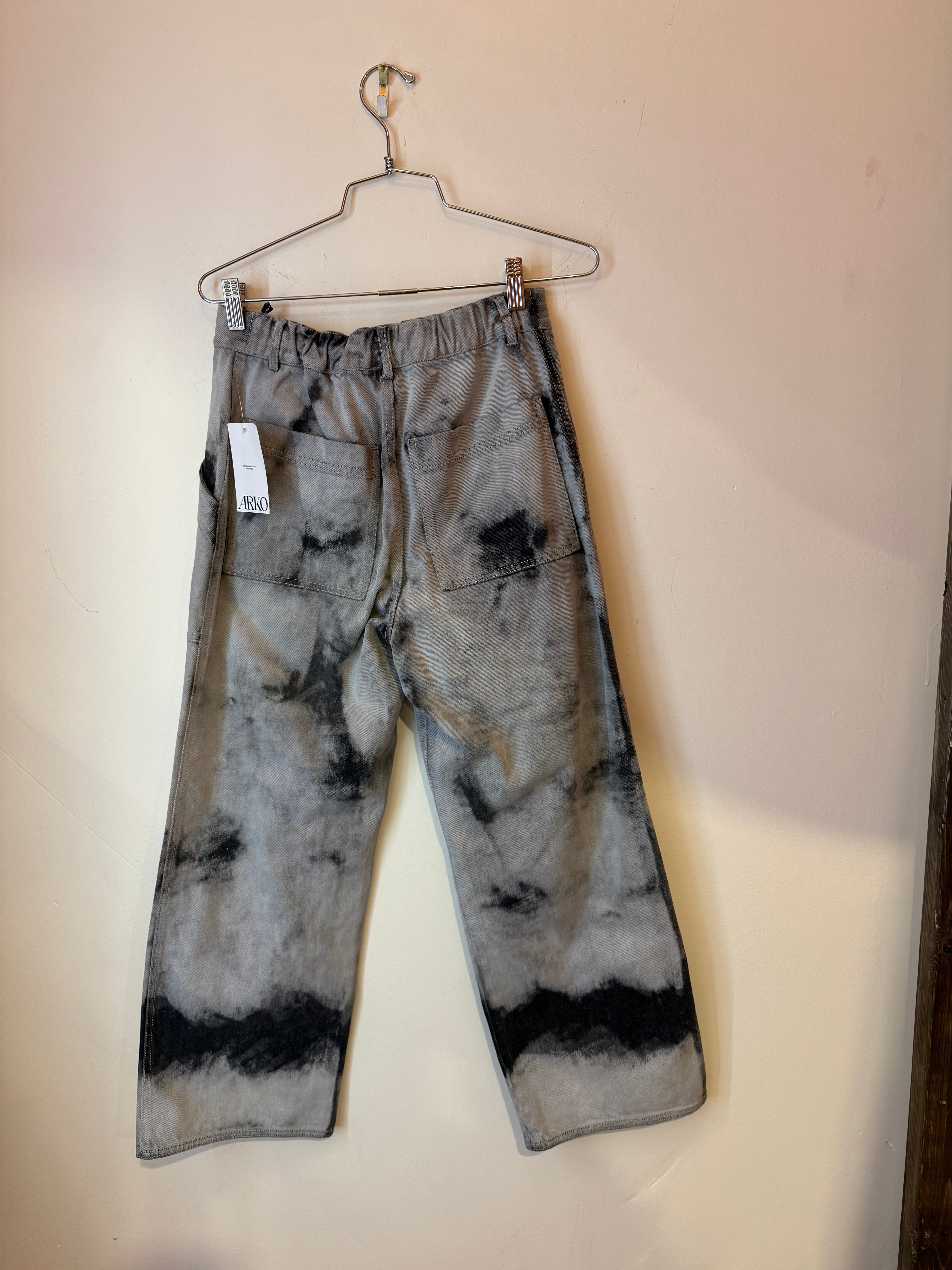 Christian Dior Black and Grey Jeans