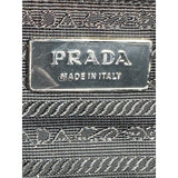 HOU #114. Prada Nylon Shoulder Bag Authentic Red Medium Women Italy