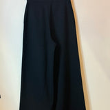Yves Saint Laurent Wide Leg Black Trousers