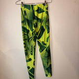 Issey Miyake Green Printed Leggings