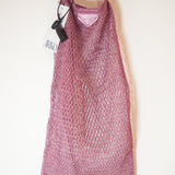 Prada Pink Mesh Bag with Box and Card