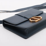 Christian Dior Montaigne 23 Leather Shoulder bag Blue