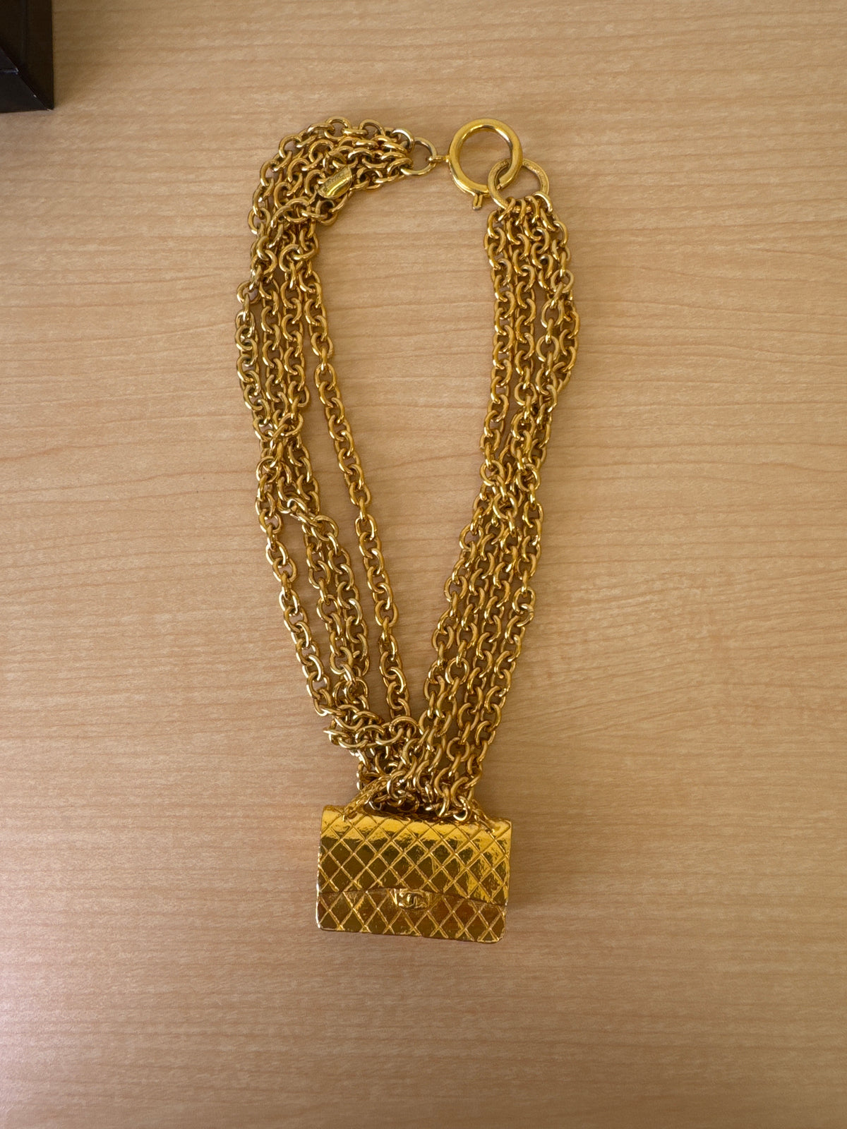Japan Exclusive: Chanel Gold Necklace  Accessory