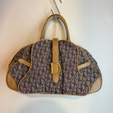 Dior Brown/Monogram Bowler Bag