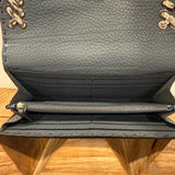 Fendi Pale Blue Stitched Wallet