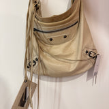 Balenciaga Cream City Bag Tote W/ Mirror