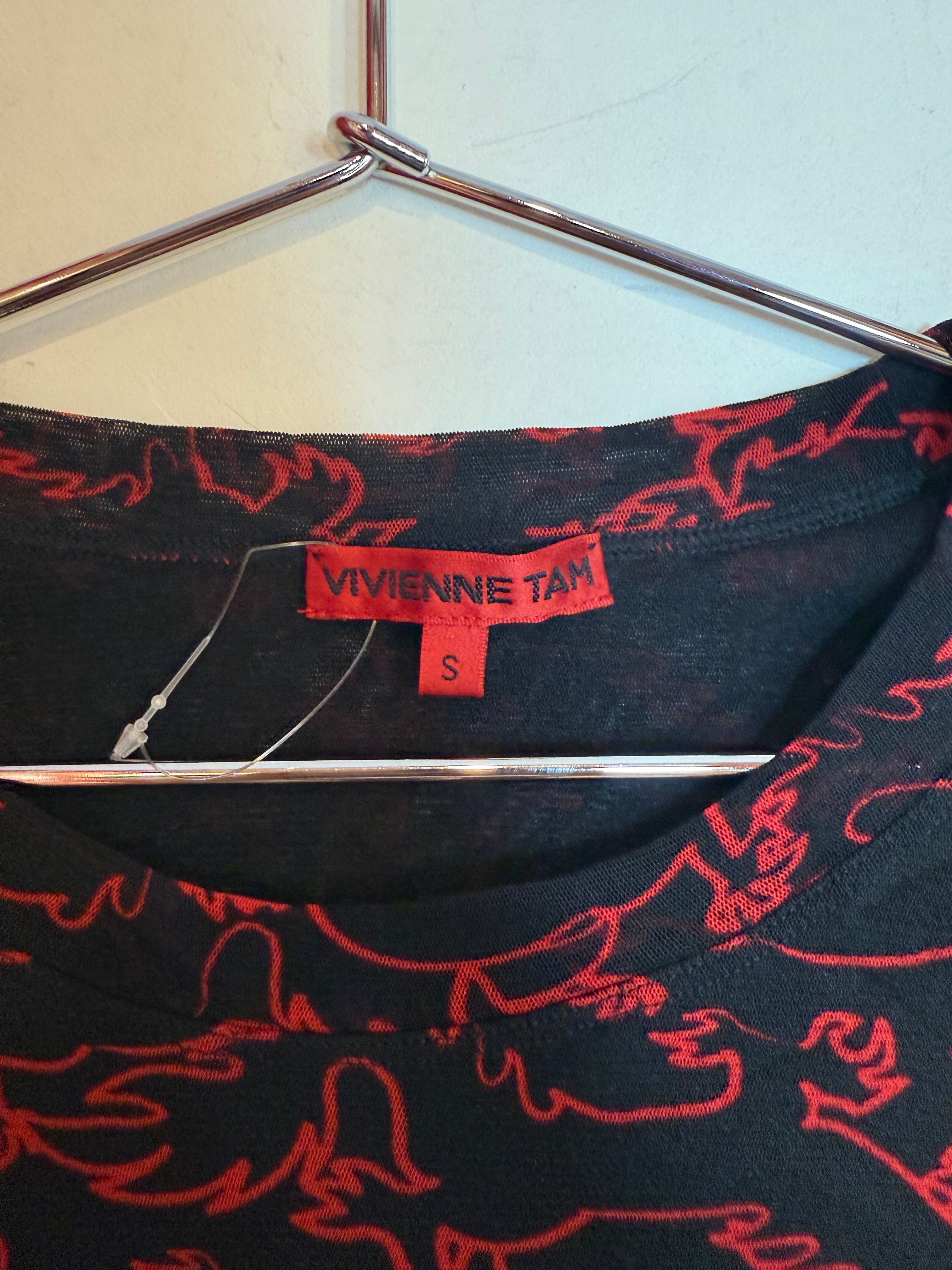 Vivienne Tam Mesh Top