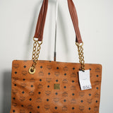 MCM CHAIN TOTE LARGE