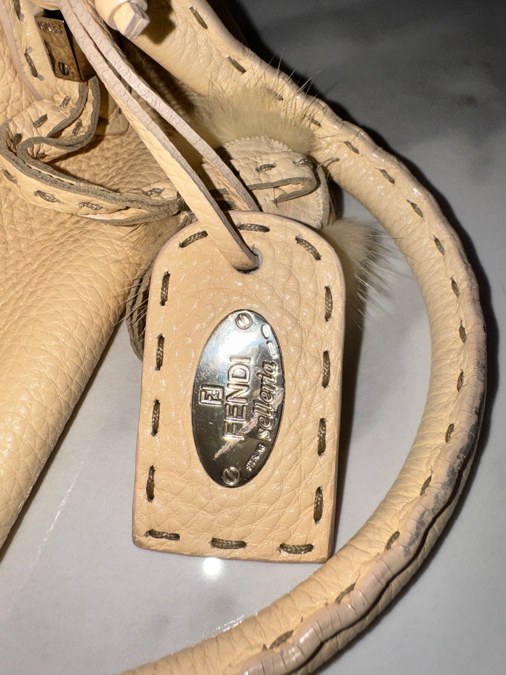 Japan Exclusive: Fendi Selleria leather shoulder bag small
