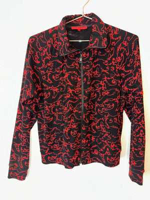 Vivienne Tam Zip Up Jogger Jacket