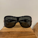 Gucci Black Sunglasses W/ Wooden Detailing