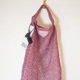 Prada Pink Mesh Bag with Box and Card
