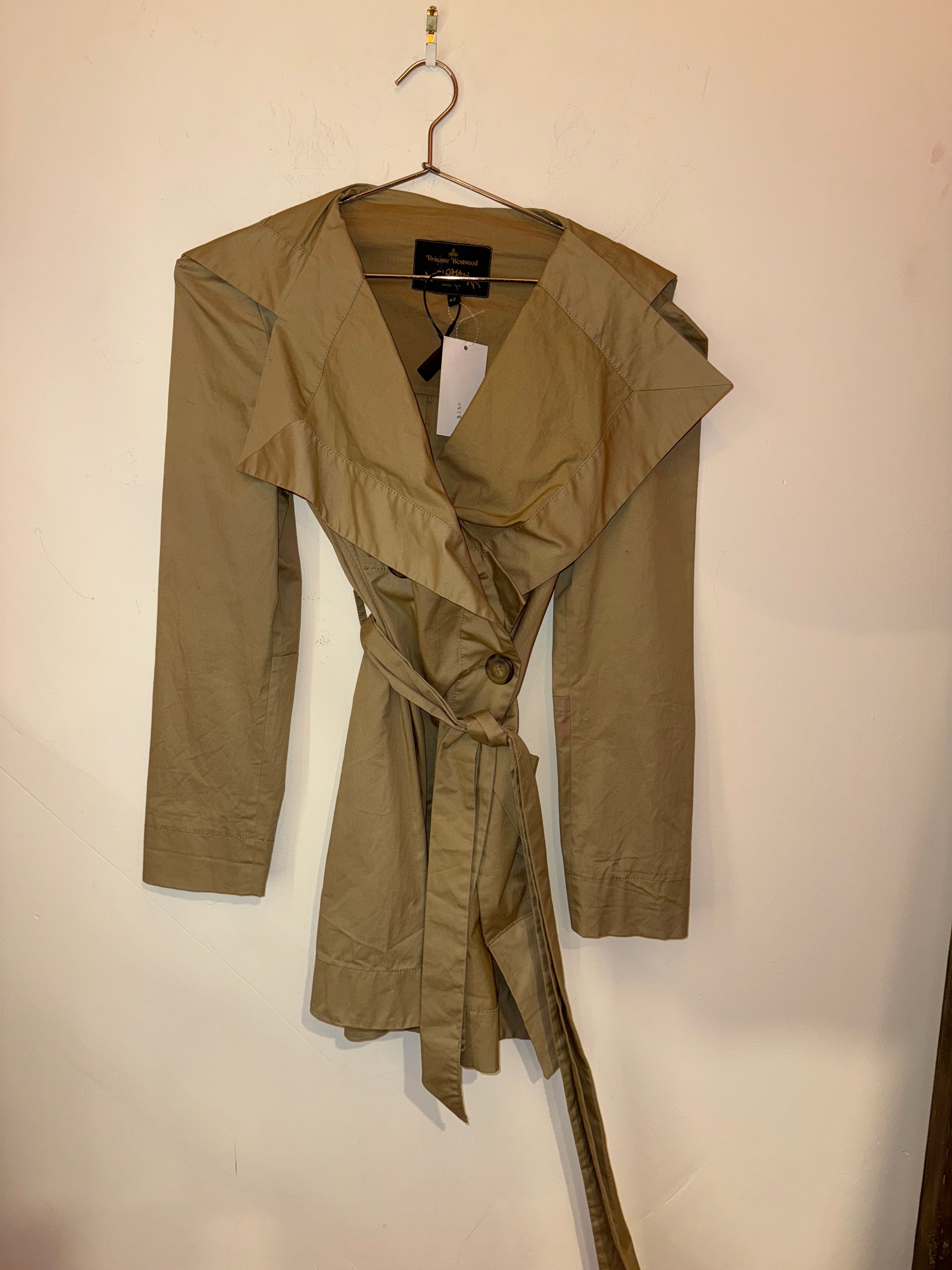 Vivienne Westwood Tan Trench Coat