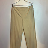 Chanel Loose Fit Casual Khaki Trousers Size 44