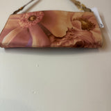 Ferragamo Pink Floral Handbag