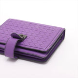 Bottega Veneta Intrecciato Leather Chain Shoulder Bag Purple Mirror Included