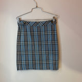 Burberry Blue Label Nova Check Pencil Skirt Size 36